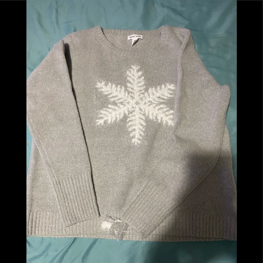 Tribal Snowflake Sweater